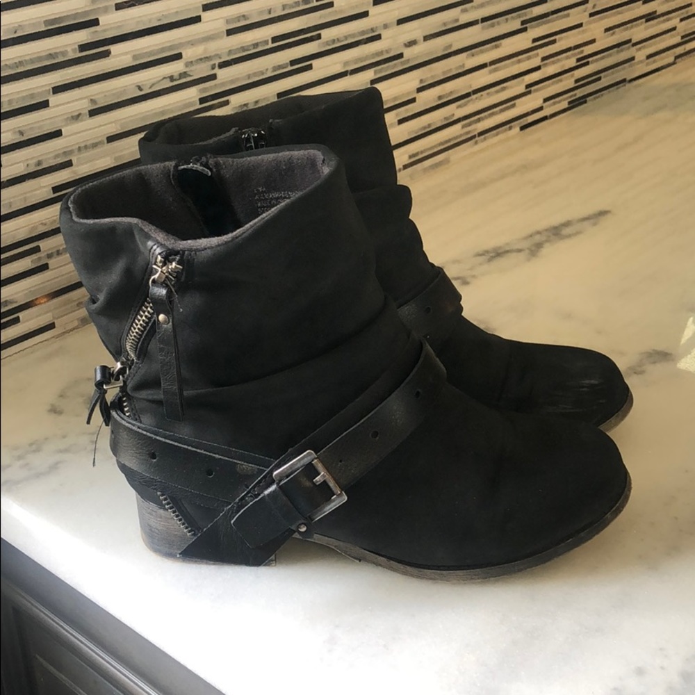 Black booties